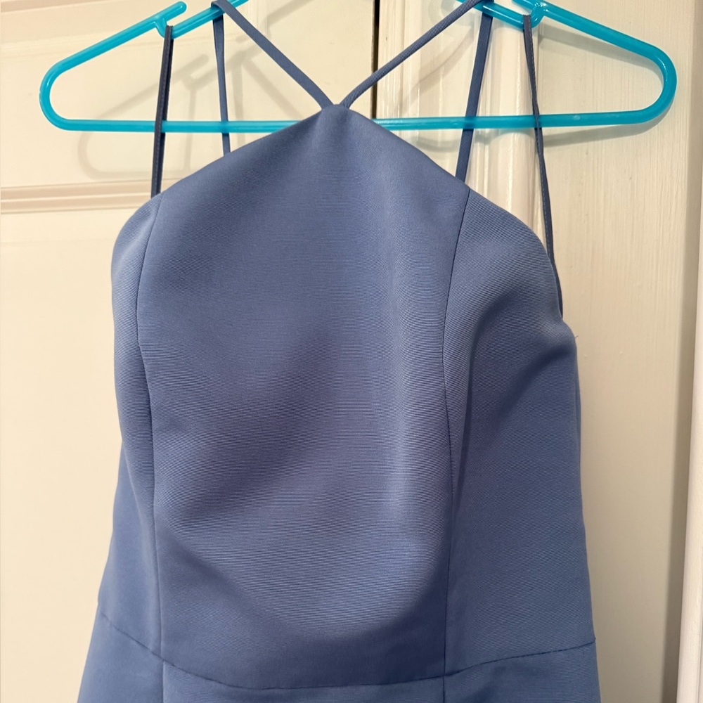 Amsale Bella bridemaids dress Dusk